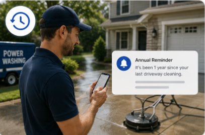 One-time Jobs and Repeat Customers